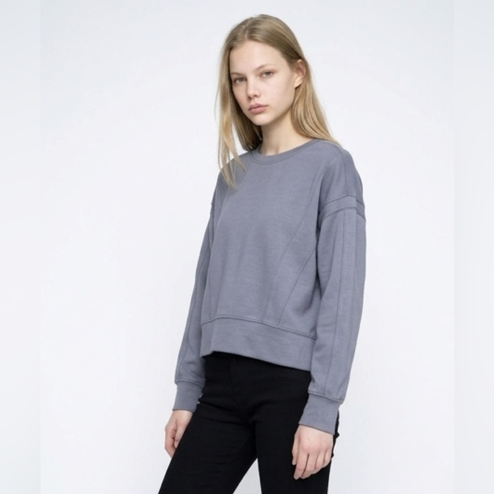 Truth by Republic Gray Blue Top